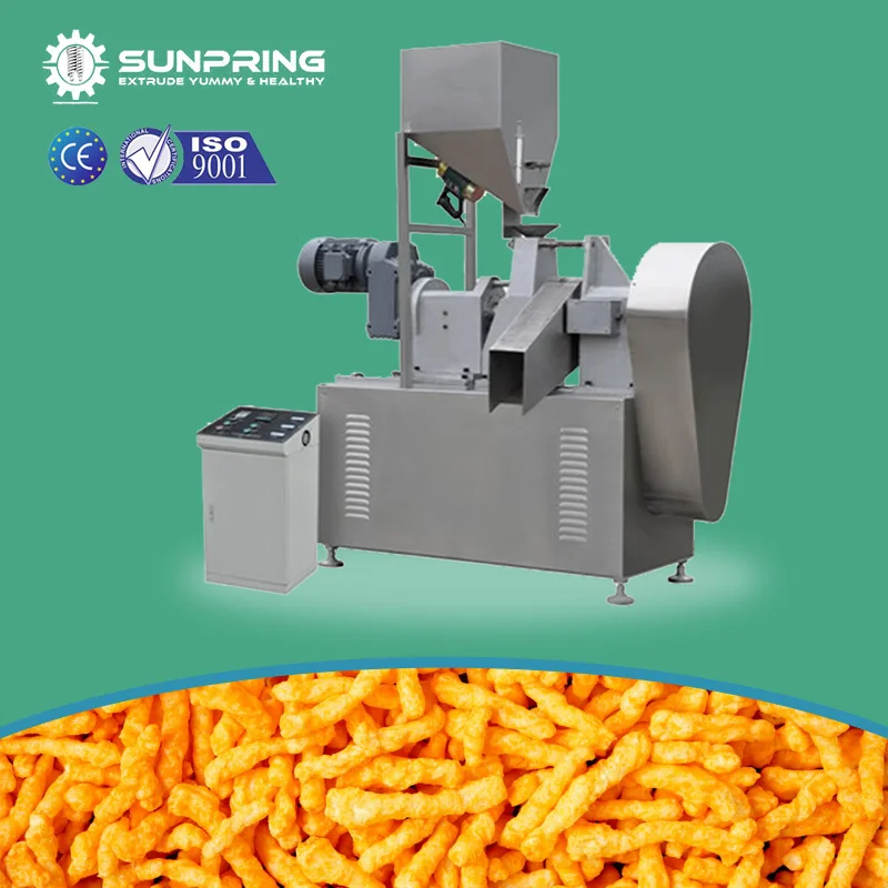 SunPring snack food fried cheetos kurkure extruder nik nak snacks kurkure machinery