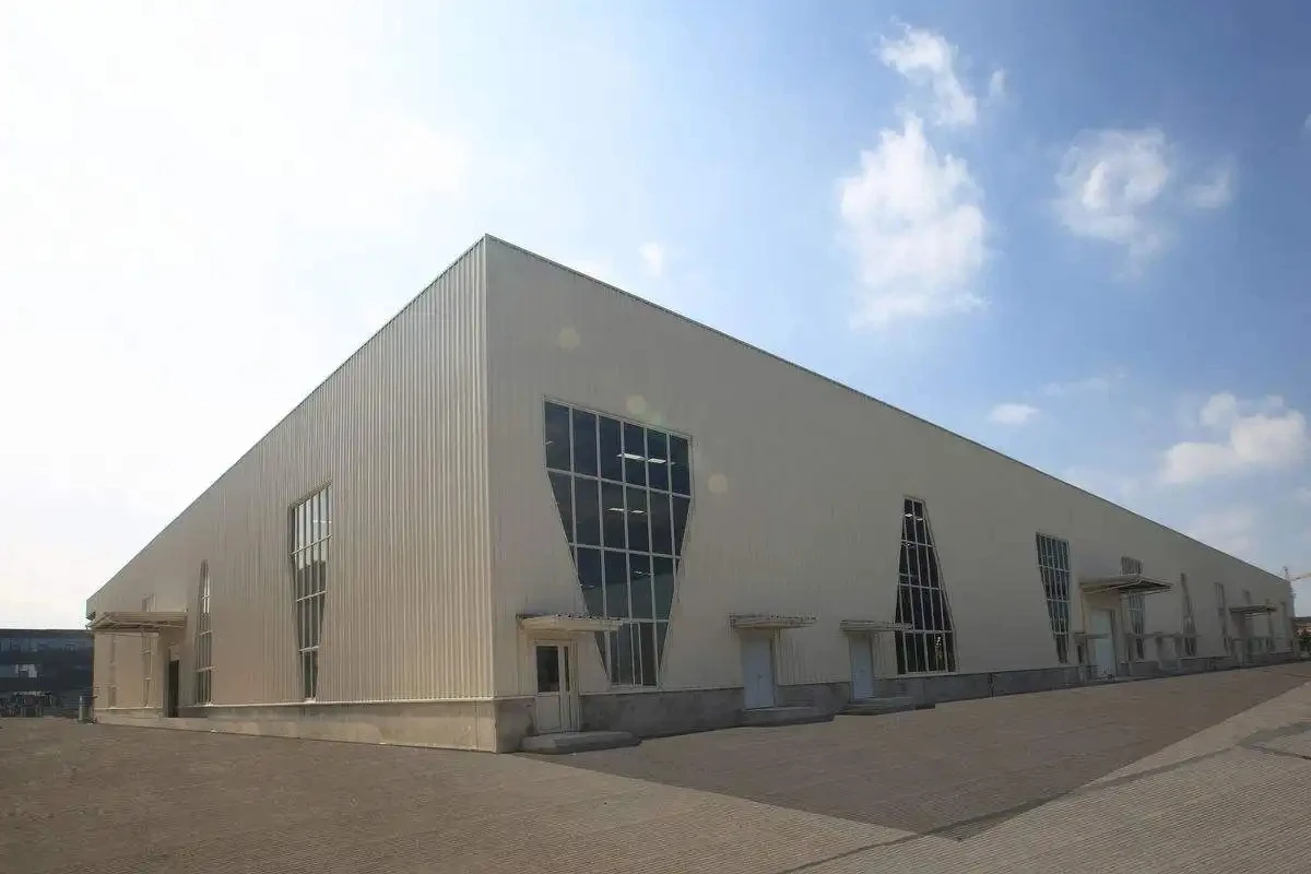 Новый дизайн металлическое здание сборная промышленная стальная конструкция склад на продажу