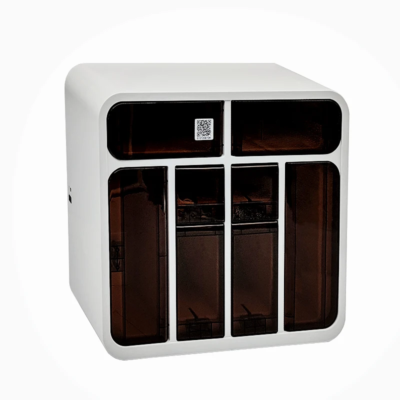 KSJ 100% true capacity secure payment QR code small condom dispenser mini room sexy lingerie vending machine for hotel