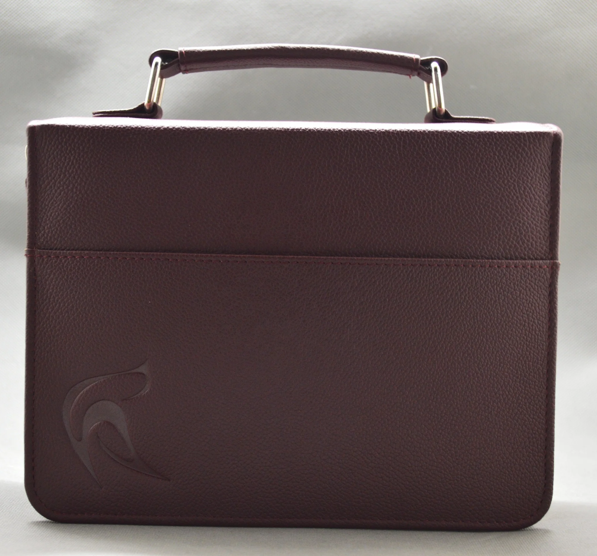 
Genuine Leather Bible Cover with Zipper Book Cover 