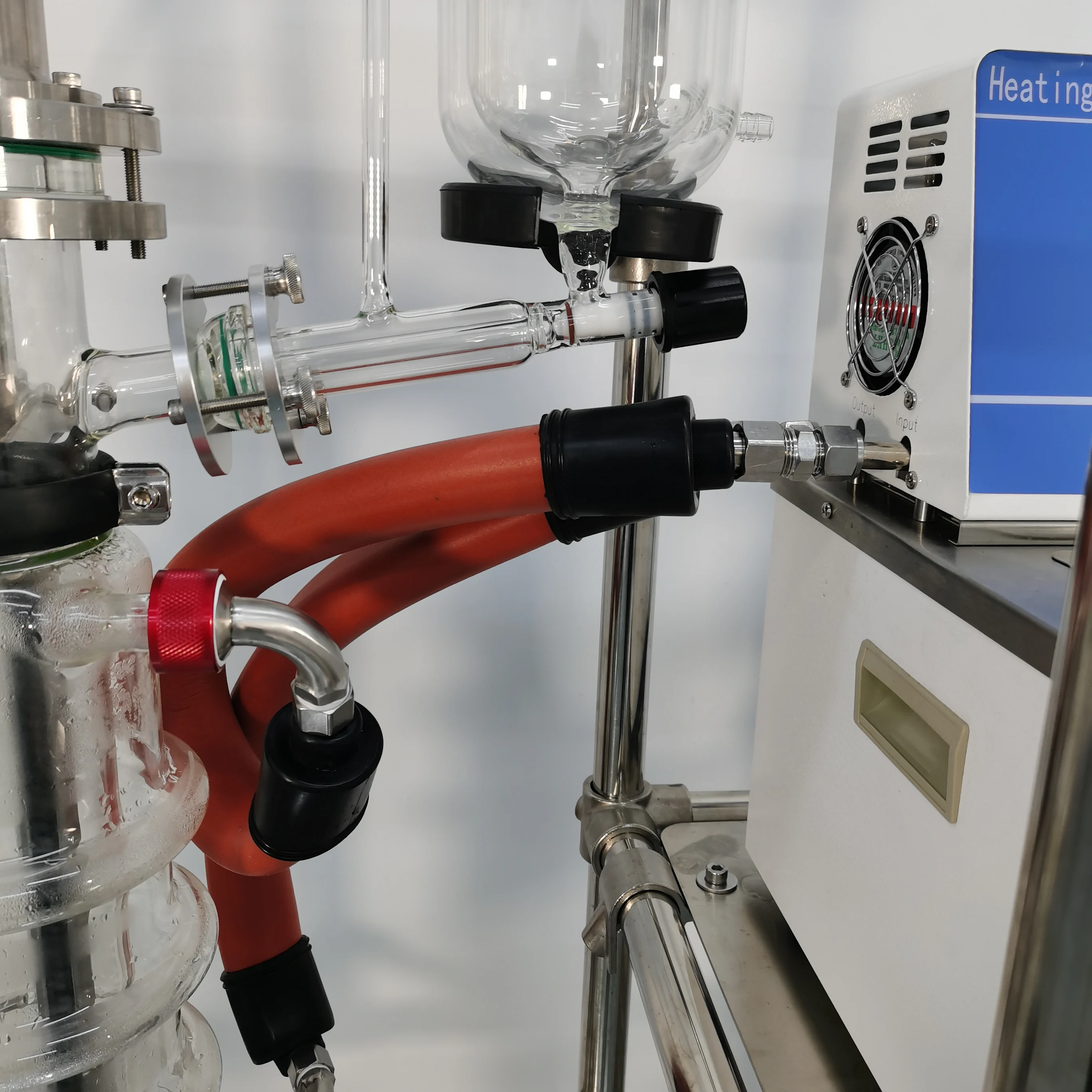 Evaporato laboratory chemical Low operating temperature thin film evaporator with high evaporation ratethin film evaporator