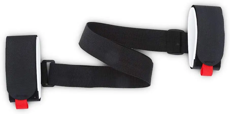 
Hot sale Hook And Loop Ski Strap Carrier Strap For Binding Snowboard 