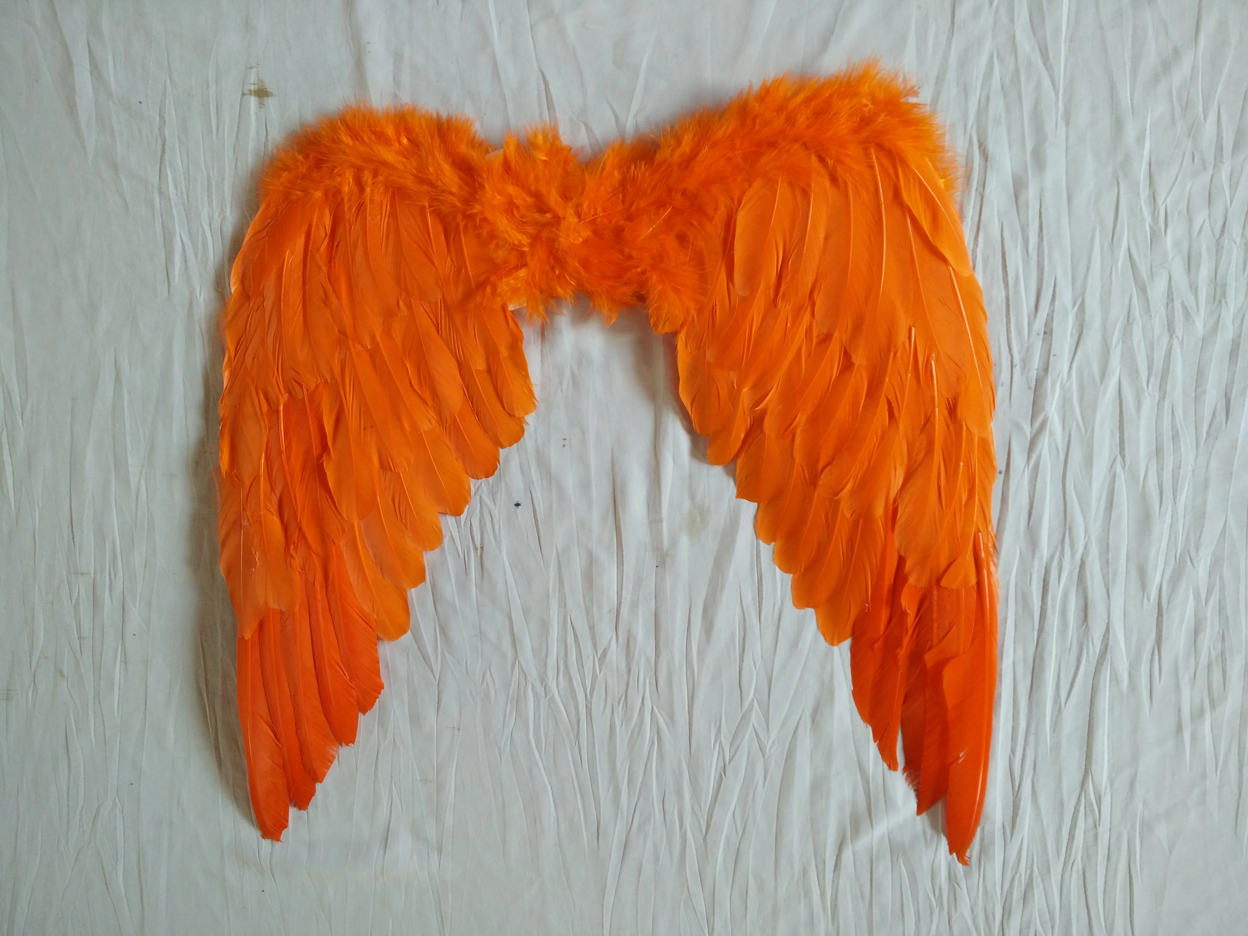 customized various colors small feather angel wings