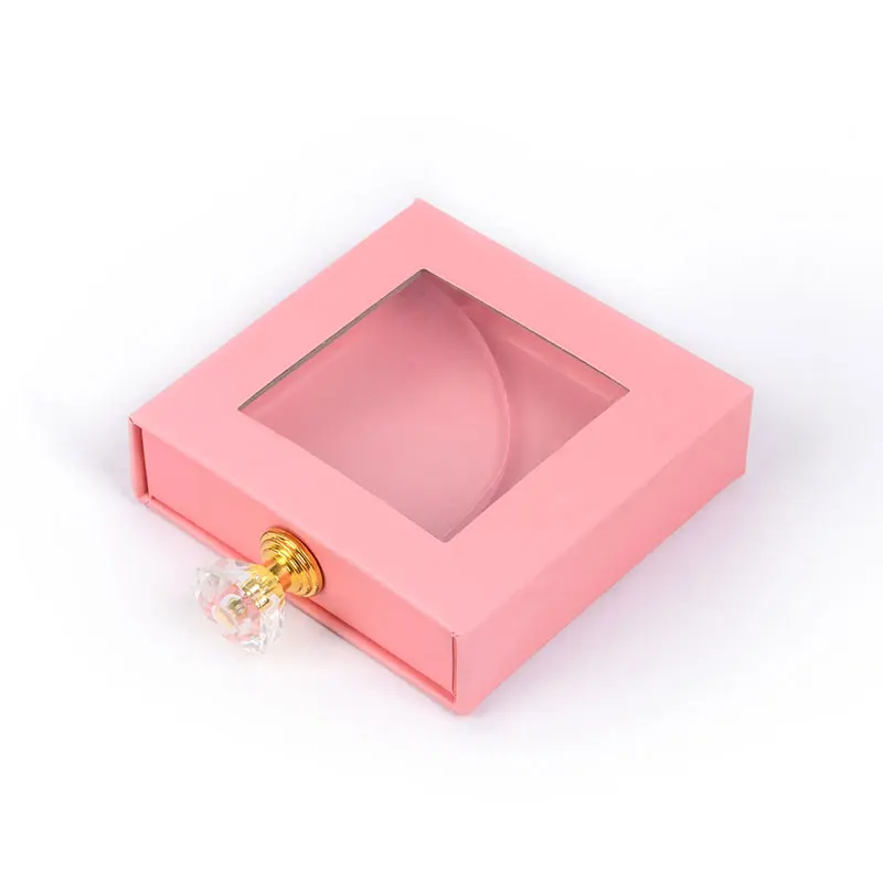 
China Manufacturer Customized Take Away Luxury Half Cover Lid And Base Pastry Box Classy Cake Mink Lashes Boxes Packages 