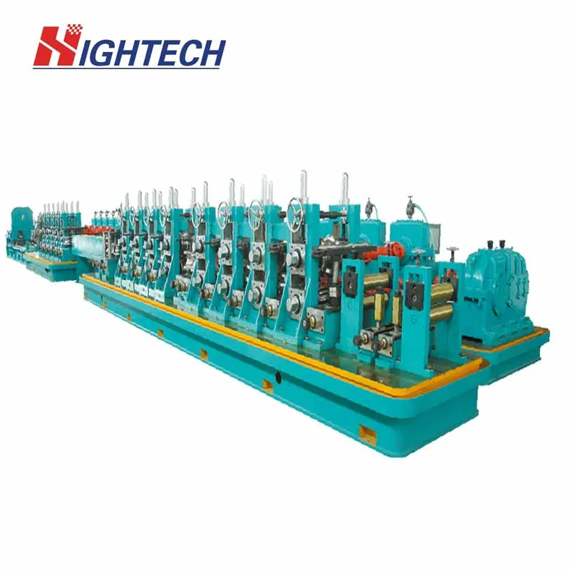 Automated ERW Carbon Steel Pipe and Tube Straight Seam Welded Tube Mill Machine