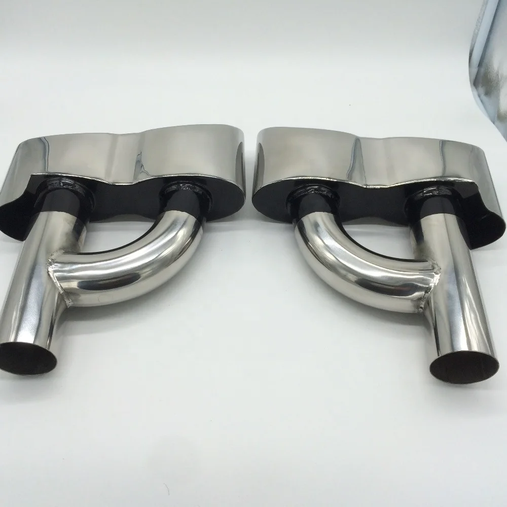 Car Exhaust Tip Stainless Steel Tail Pipe For Mercedes BENZ W221 S600 S350 S450 S300