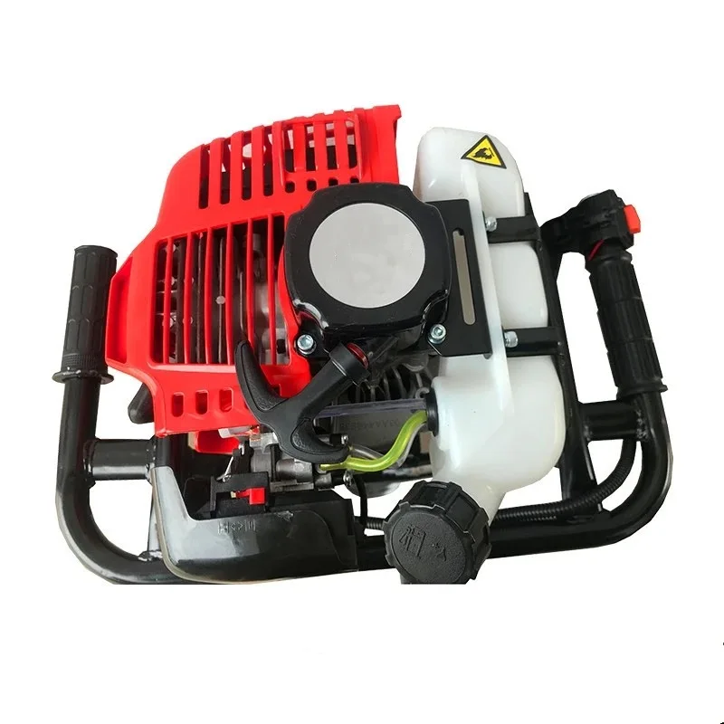 6800 gasoline portable tree planting and drilling machine, drilling machine, high-power four stroke excavator