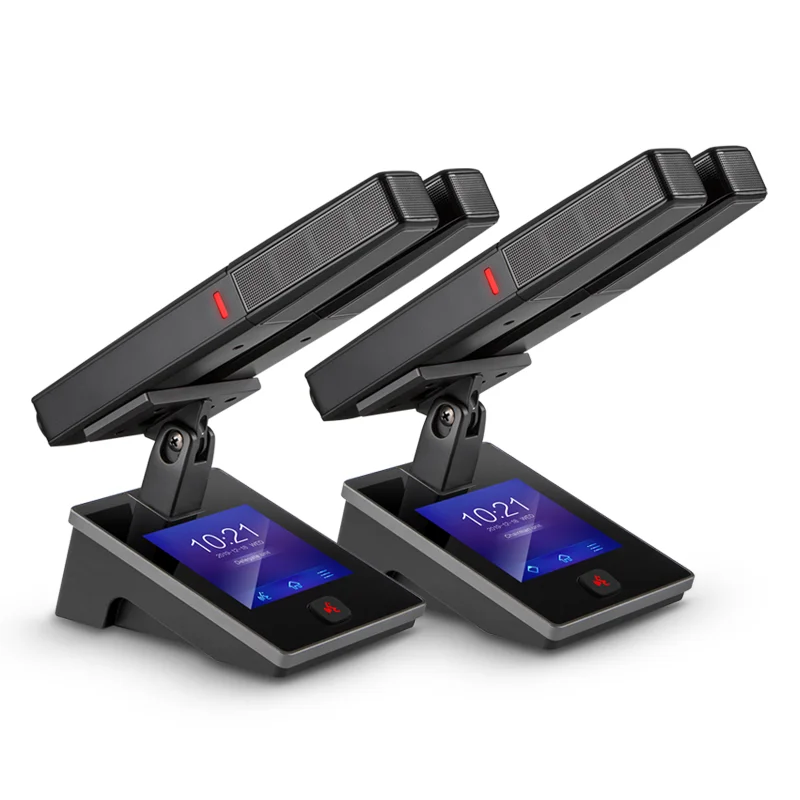 VODIGCO Conference room digital conference system microphone with touch screen hand in hand Series conference microphone