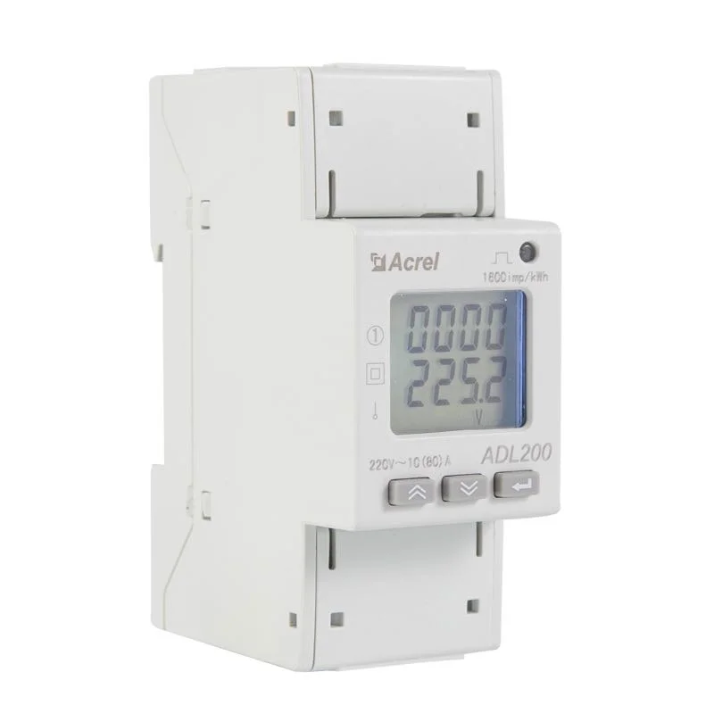 Однофазный счетчик энергии Acrel разъем DIN-рейка RS485 интерфейс Modbus RTU 10-80A без трансформатора
