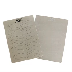BL New Arrival Double Side Inkless Permanent Makeup Eyebrow Practice Skin Pad