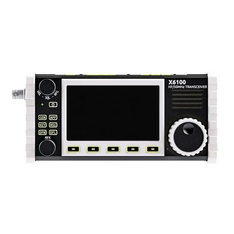 
XIEGU X6100 Portable Transceiver SDR CW/RTTY/PSK With 4