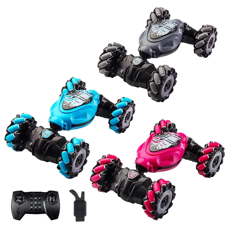 2.4G new pattern 360 degree rotation 4WD remote control vehicle air gesture Stunt remote control vehicle Toys