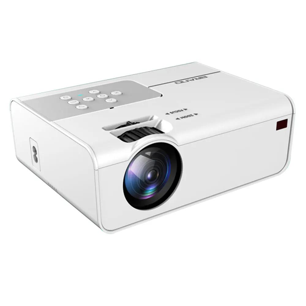 Smart Projector Dual WiFi 2.4G+5G BT 5.0 6800 High Lumens Full HD LCD Hot Sale Portable Home Theater Projector 1080P 2021 Beamer