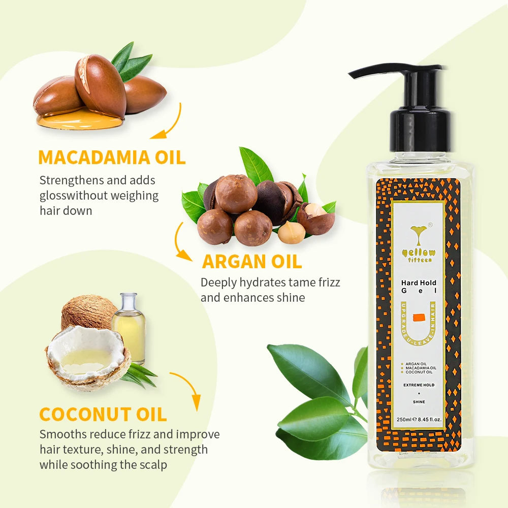 Private Label Leave In Hard Hold Hair gel hot selling All Day Locks Braid Gel No Flaking Loc N Twist Gel