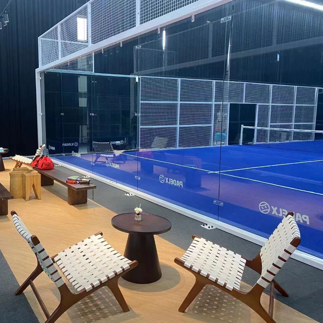 PADEL WORKER China Manufacturer 10*20M Classic Padel tennis Courts for paddle tennis