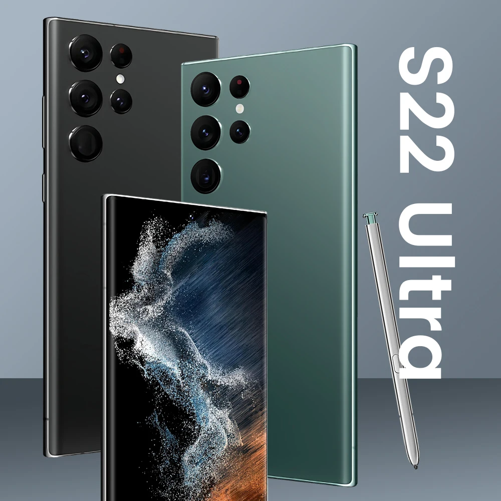 7.2 Inch S22UItra  Smartphones Brand New5G Network Cellphone 16G+512GB 24+48MP Dual Sim Android Unlocked Mobile Phone