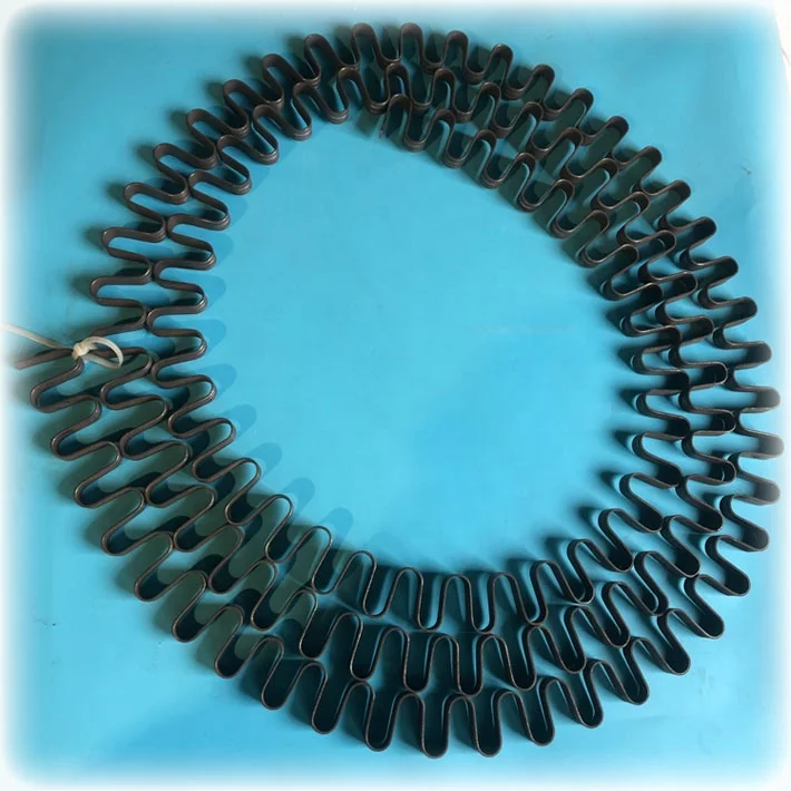 Oxidized heating elements made of  Aluchrom-O  flat wire 0Cr25Al5 flat wire FeCrAl25/5