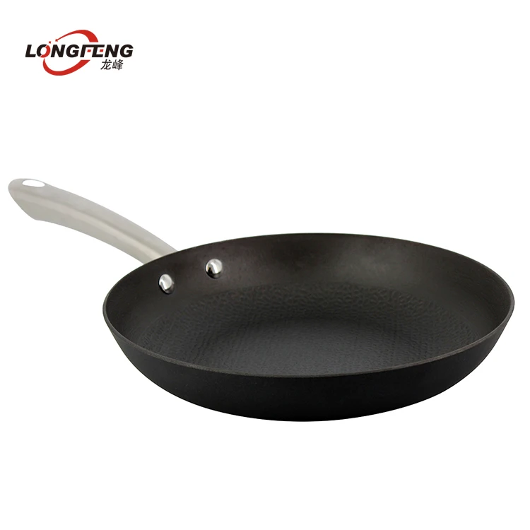  light cast iron non stick handle fry pan pot cookware
