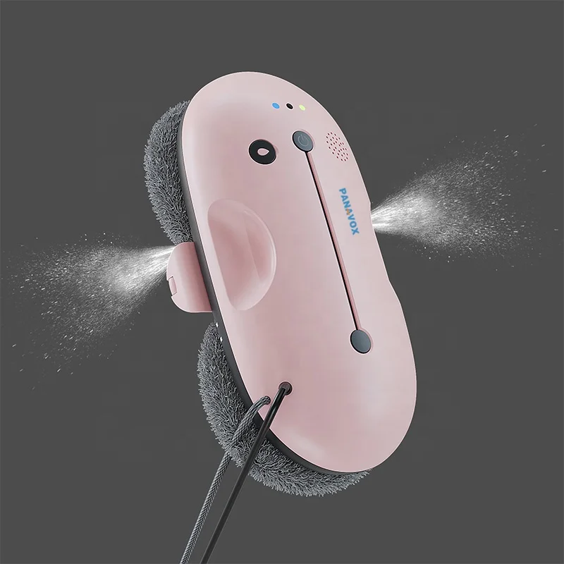 Huidi Newest window cleaning robot with Exclusive edge detection CE CB Rohs window cleaner robot