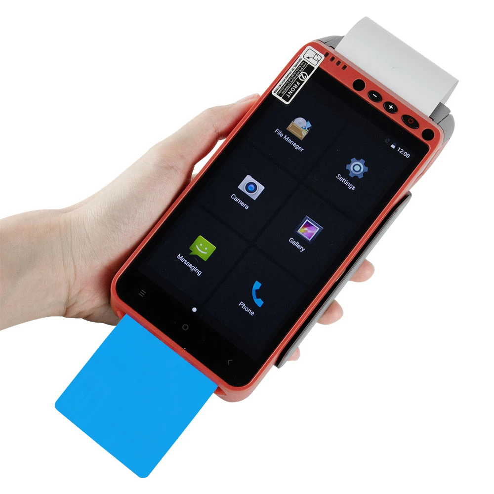 5 дюймов 4G WIFI Android все в одном POS-Терминале с NFC HCC-Z100
