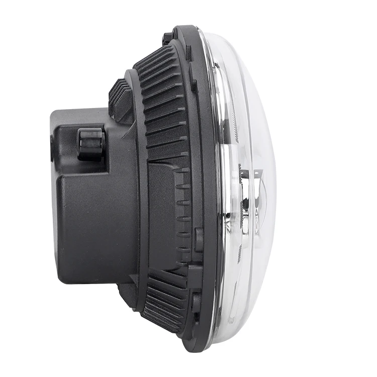  Круглый светодиодный проектор для фар Jeep Wrangler JK 2007-18 Land Rover Hummer H1 H2 Defender 7