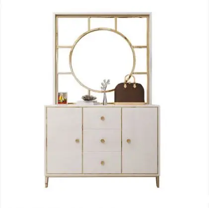 2021 Postmodern minimalist light luxury hall cabinet with large capacity porch shoe cabinet with partition room divider