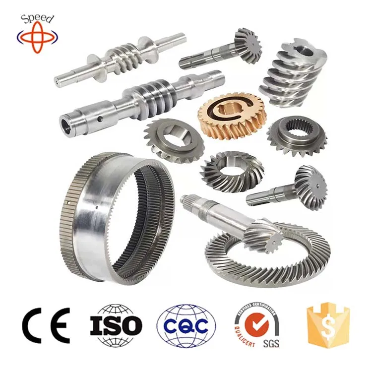 Oem Odm fabrications service Factory Special Custom Made sizes Powder Metallurgy drive Helical External Gear Ring set With Hub