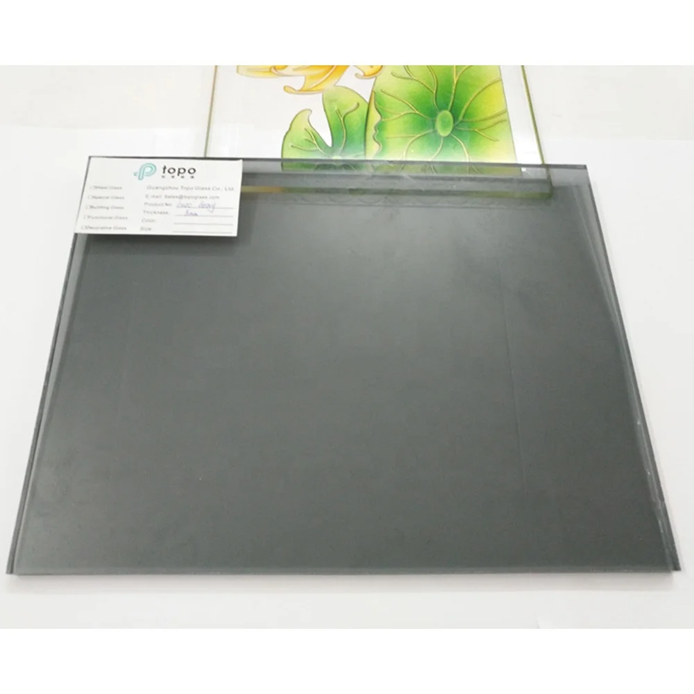 
5mm 6mm Euro Grey Float Flat Sheet Glass on Supply (C-UG) 