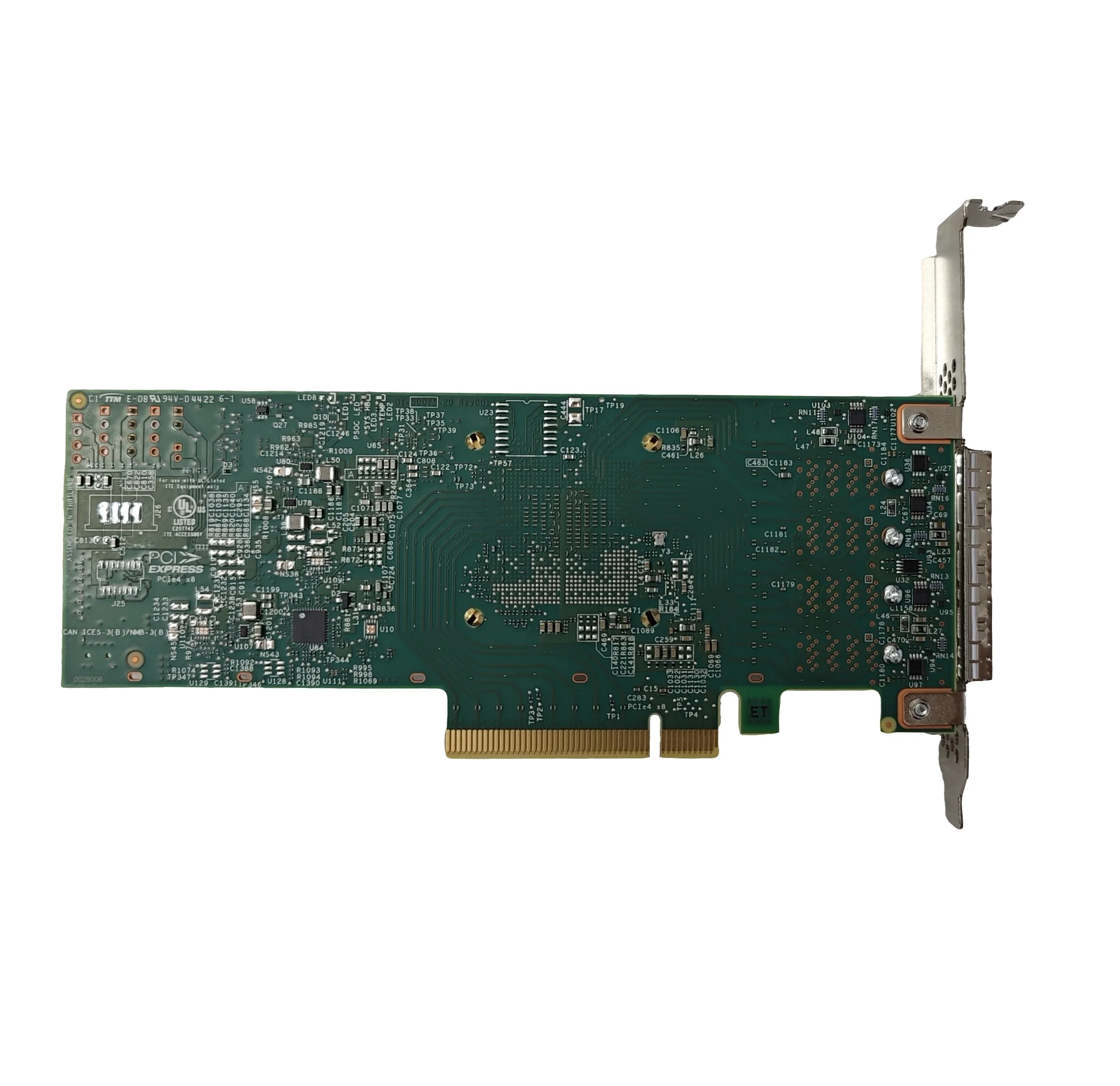 Broadcom SAS 9500-16e 05-50075-00  PCIe x8 4.0 4x SFF-8644 12G SAS NVMe HBA HDD SSD NVMe JBOD