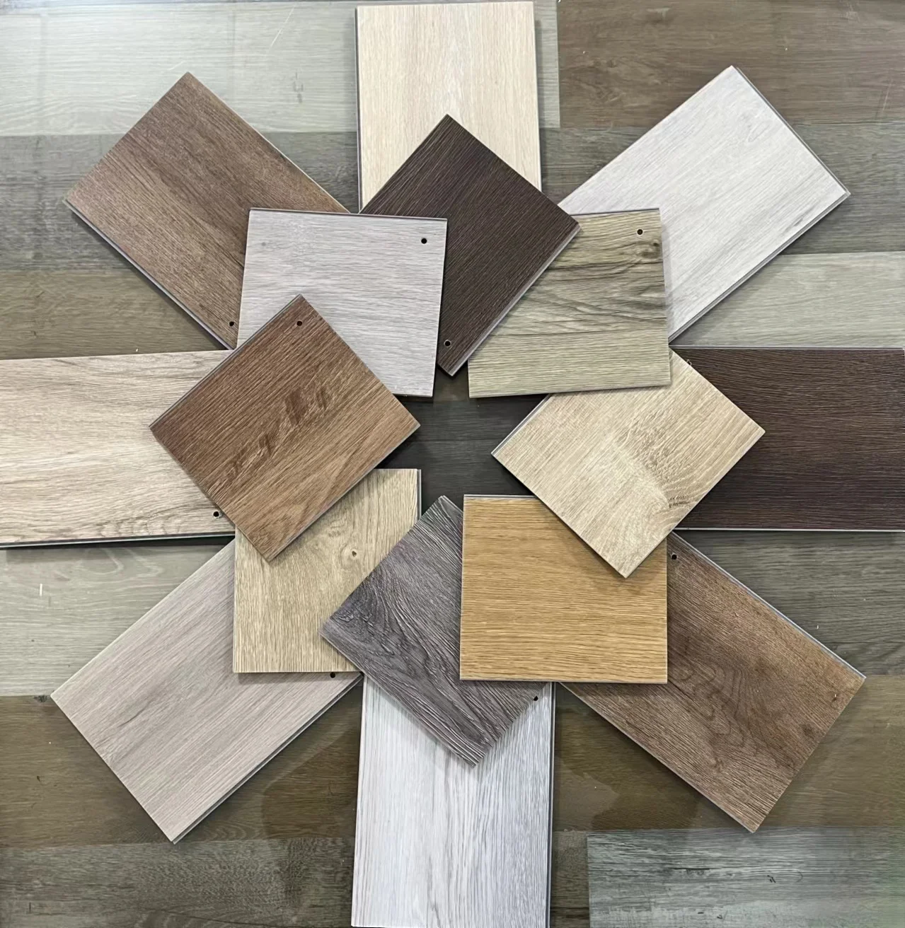 Factory Direct Sale Clear Texture Nature Wood Grain Bamboo Fiber Carbon Charcoal Wood Veneer Board PVC Bamboo wall panel