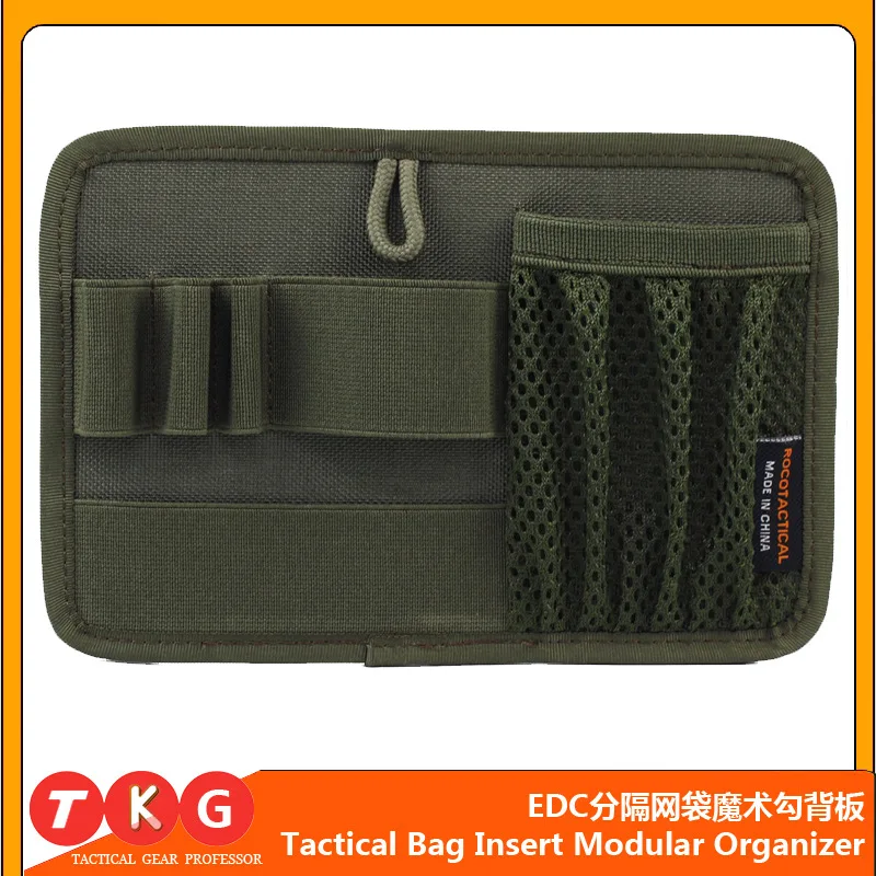 Tactical outdoor Sundries Pack Multifunction Tool Pen Organizer Module Board Molle Inner Pocket For Bag