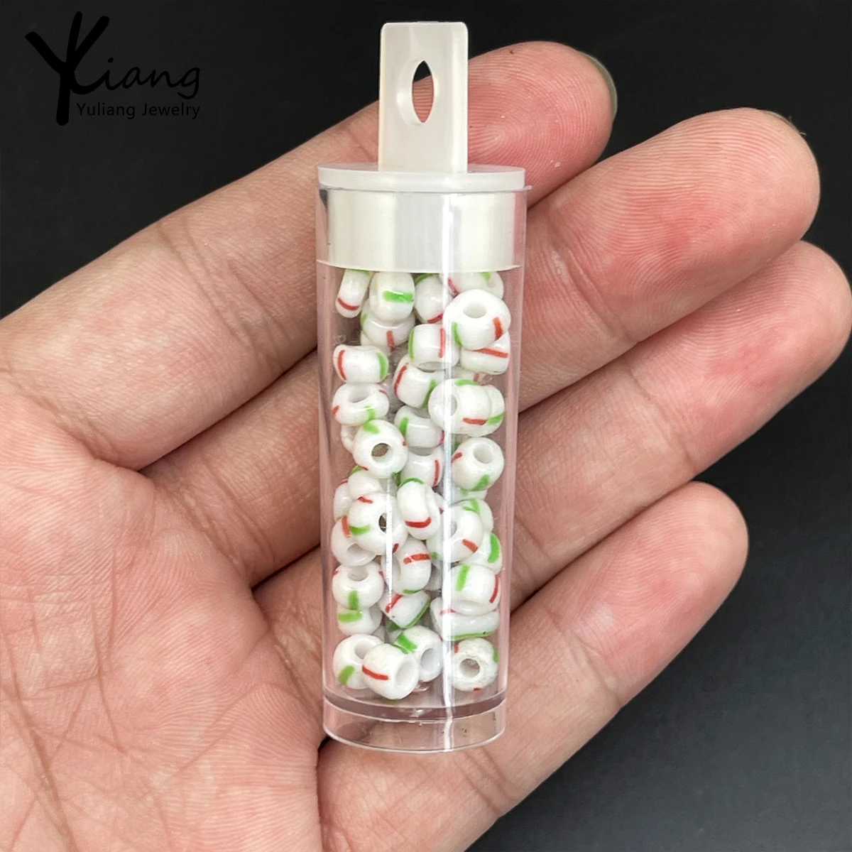 Original price wholesale 4mm watermelon glass seed beads loose beads Bohemian style 450g jewelry making material