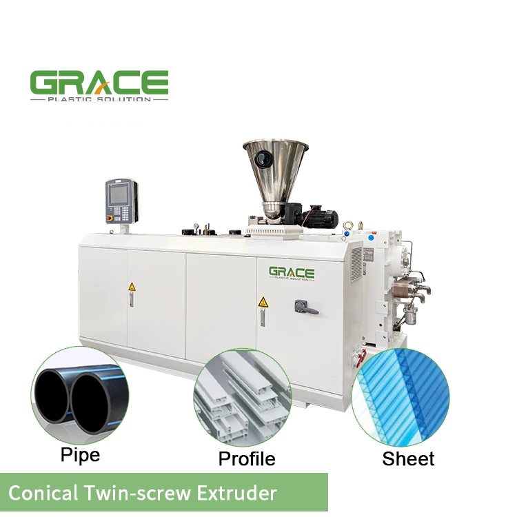 Grace Machinery Mini Twin Laboratory Double Screw Plastic Extruder Price Extrusion Machine For Sale