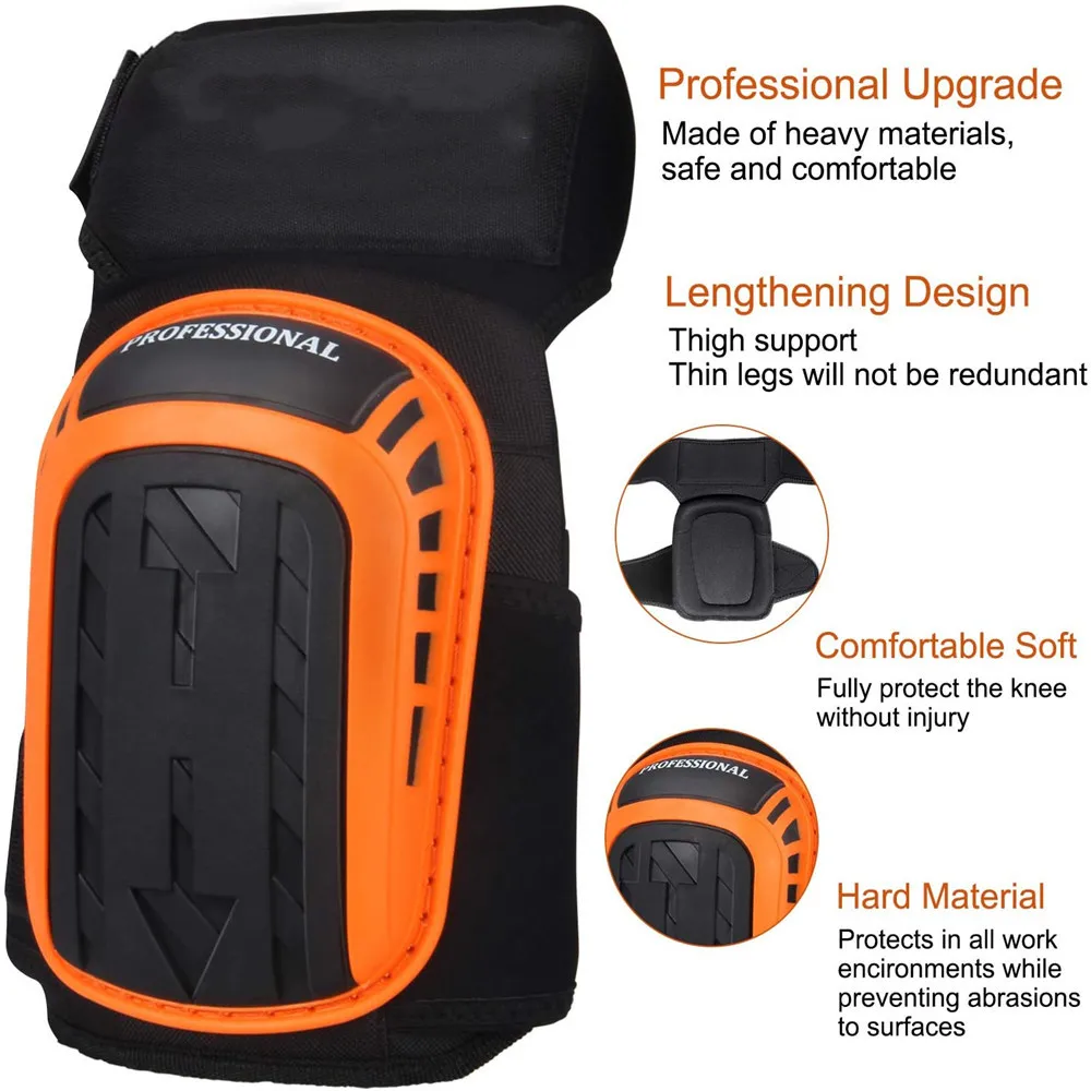 2023 Manufacturers direct OEM knee guard heavy workers knee guard The cheapest Gel pads for flooring clean Gel knee pads