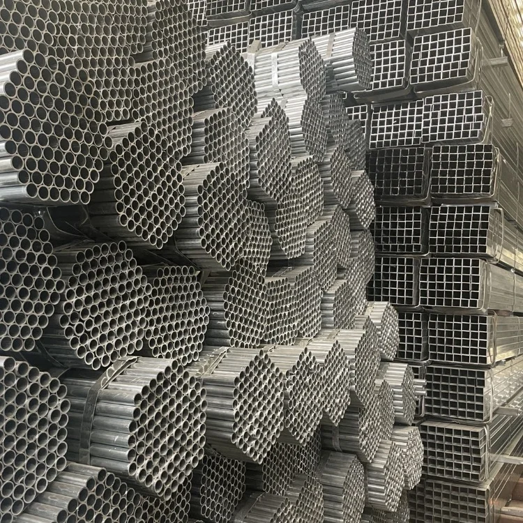 A36 Q235 SS400 Galvanized Steel Pipe BLACK & HOT GALVANIZED PIPES mechanical steel pipe tube