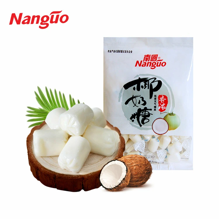 coconut fruit flavor soft candy