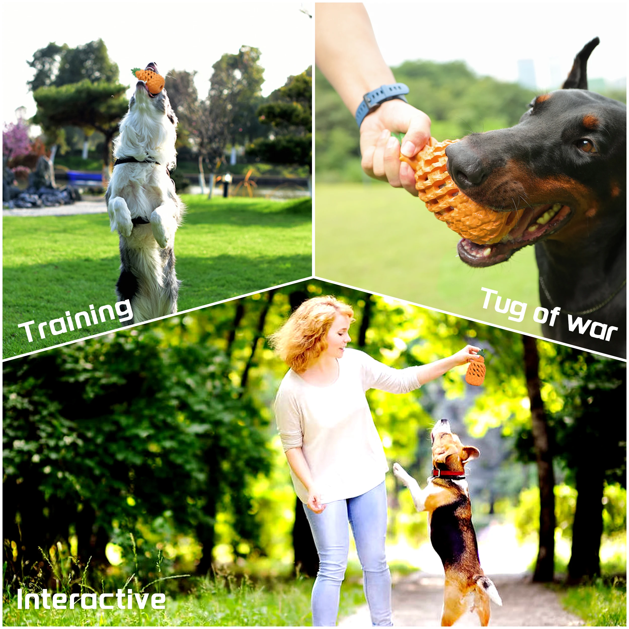 Christmas Food Grade Safe Rubber Interactive Dog Toys Free Sample Cute Pet Chew Toy For Aggressive Chewers