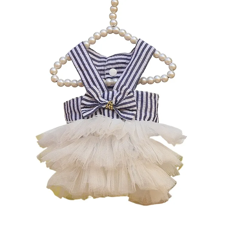 Hot selling Luxury Summer Pet Clothing Beautiful Cute Dog Dress