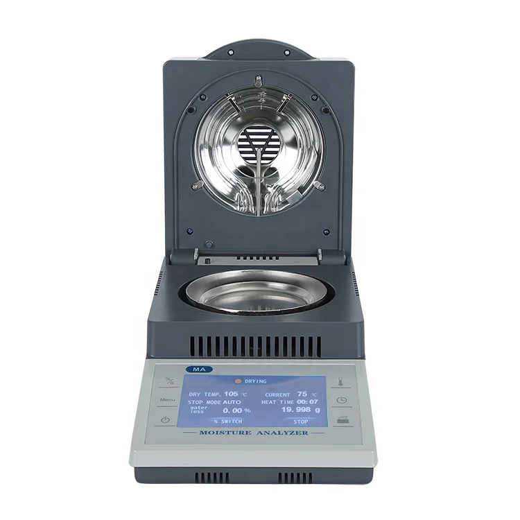 Компактный галогенный анализатор влажности MA100MW 110 г/1 мг