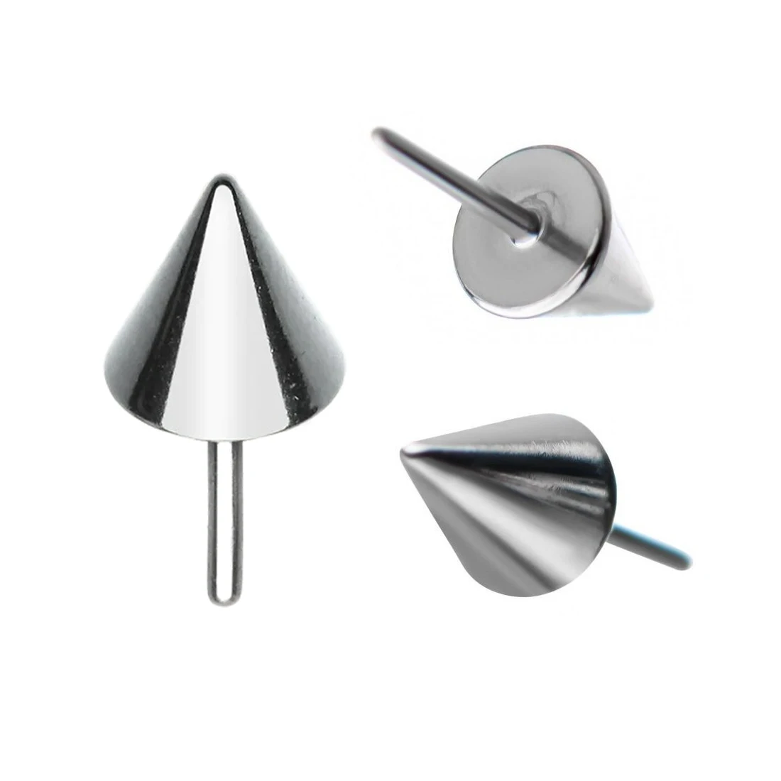 Пирсинг для бровей и ноздрей в стиле ретро