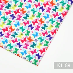 50x140cm Personalized Floral Printed Liverpool Fabric Bullet 4 Way Stretch Fabric for Clothing