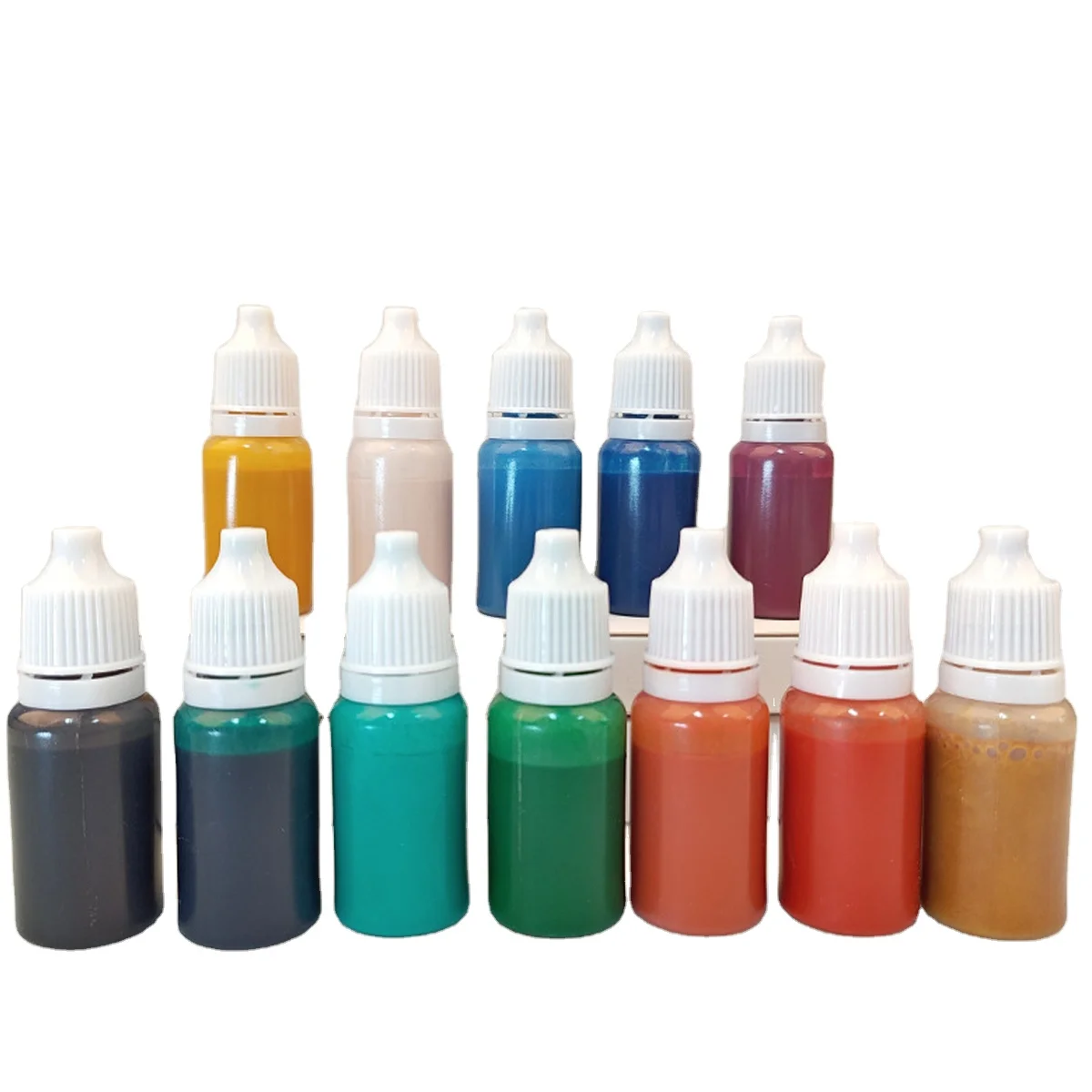 Wholesale 15ml Non-Heritage Large Paint Rice Paper Bookmark Set DIY Material for Drawing Toys Fan Bleaching Paint Pigment