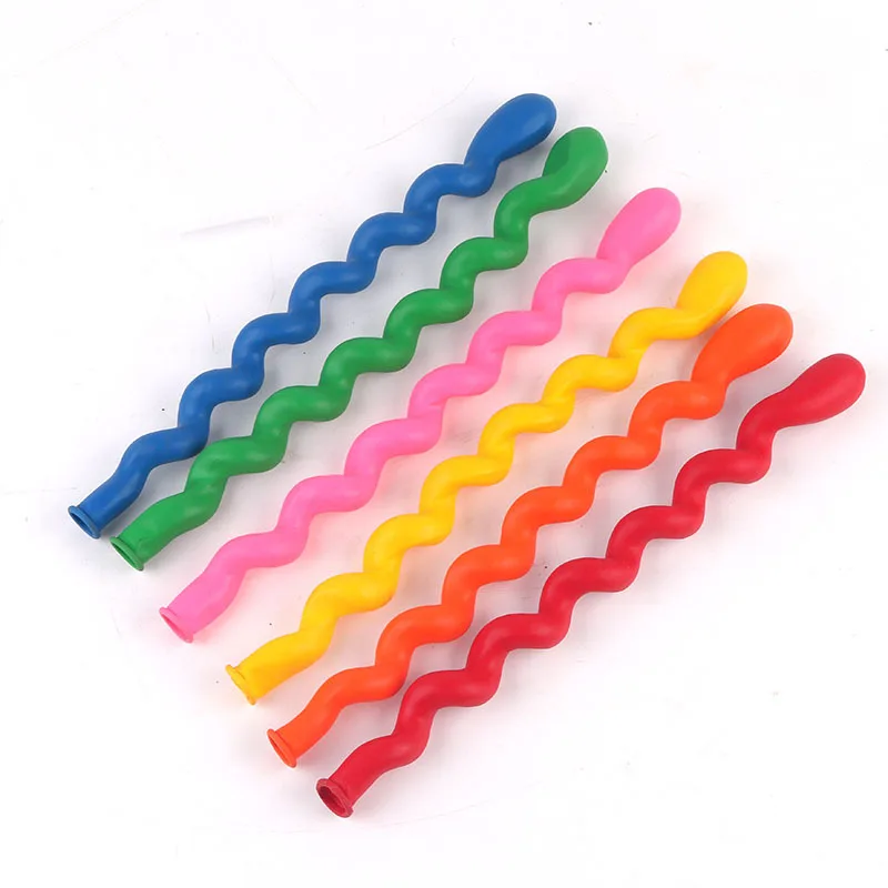 Wholesale fluorescent 1.5g party decorations modeling animal twist Diy magic long shaped latex balloons