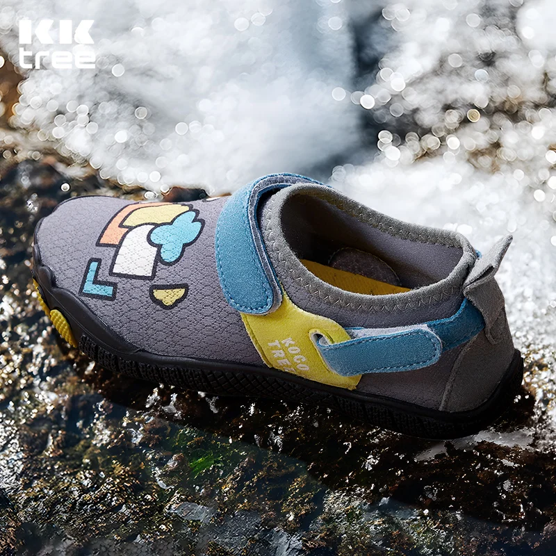 KOCOTREE Kids Summer Aqua Shoes Children Barefoot Anti Slip Breathable Water Shoes Beach Swimming Pool Stream Trekking