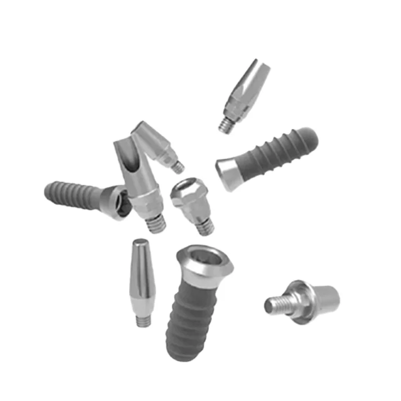 Cnc Oem Custom Implant Abutment Titanium Healing Abutment High Quality Multi-unit Implant Abutment