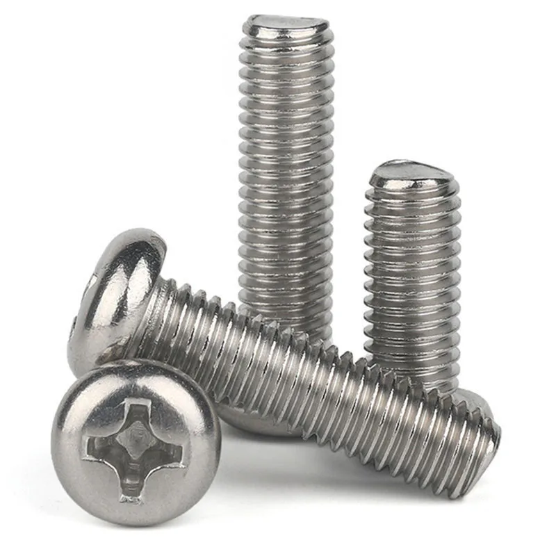 Customized Size M1.6 M2 M2.5 M3 M4 M5 Stainless Steel Screw