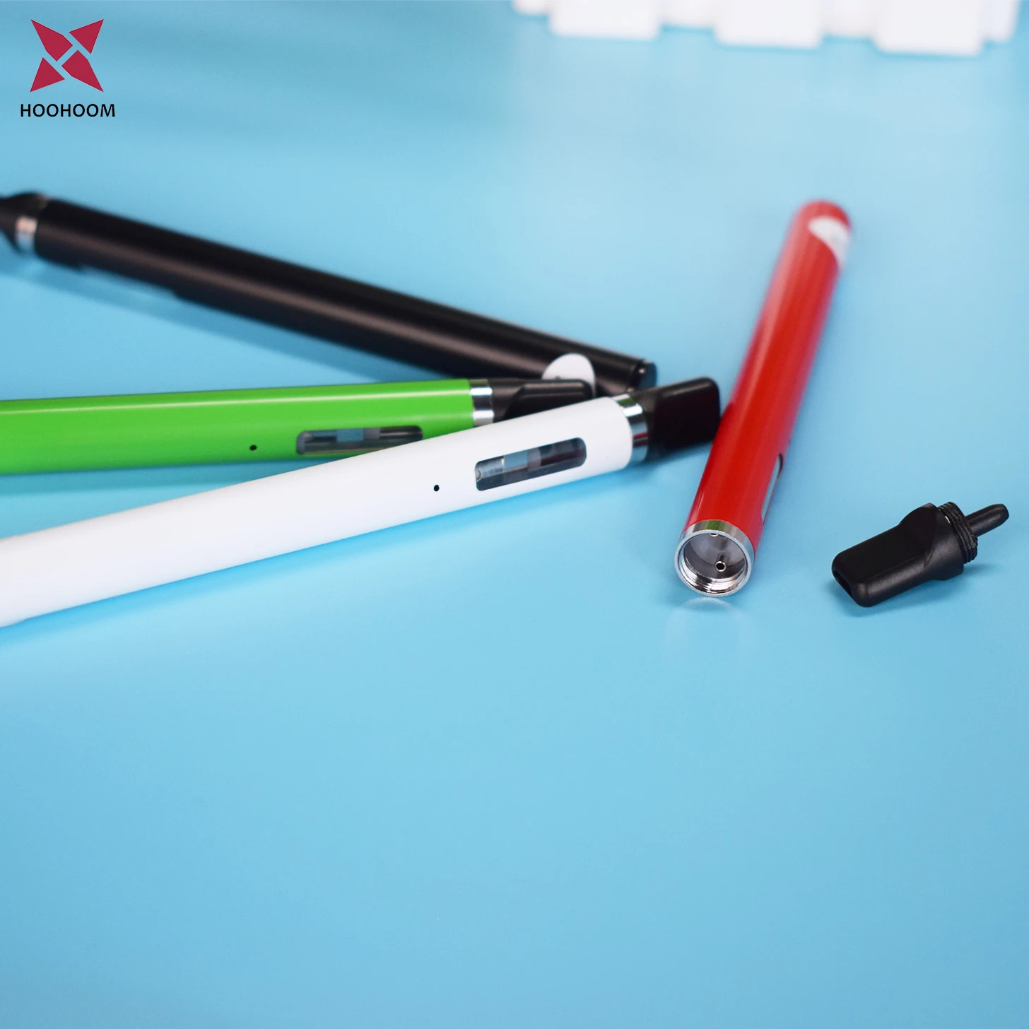 
Newest Trending Food Grade PCTG for Tank 0.5ml Ceramic Coil Vap CBD Disposable Vape Pen 