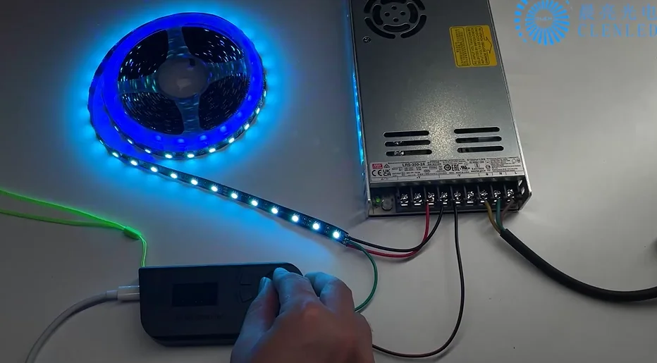 led light controller 5v wifi dmx driver 680 pixels for 1 port dimmer strip lights for events