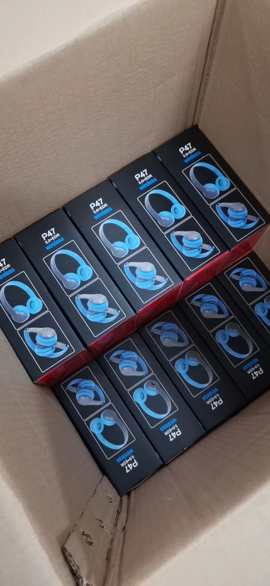  Беспроводные наушники P47 с Bluetooth картой памяти Hands Free