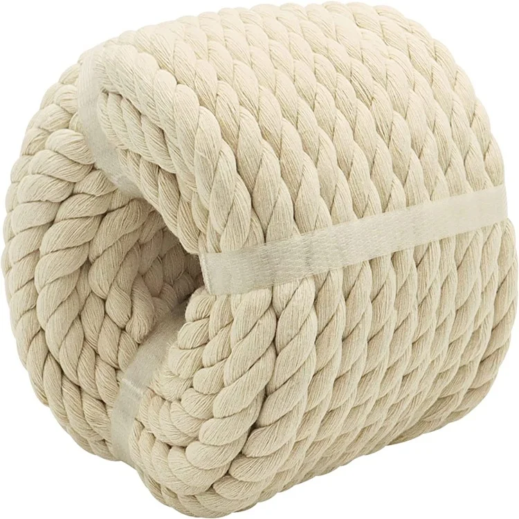 HH Wholesale Super Soft Twisted Tug War Braided Swings Chew Toy Cotton Basket Rope